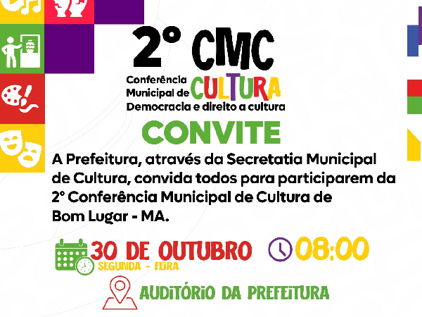 Conferência Municipal de Cultura 2023: disponível minuta de Regimento Interno para apreciação e envio de sugestões
